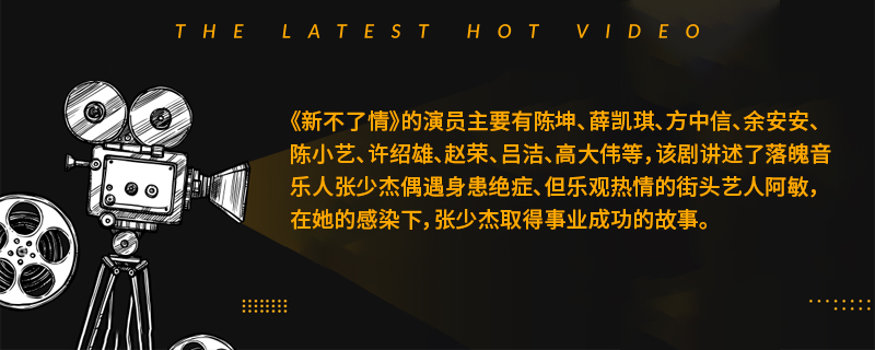 新不了情的演员有哪些